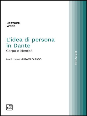 cover image of L'idea di persona in Dante